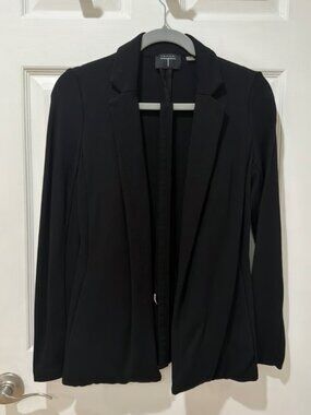 Women’s Tahari Open Front Belted Blazer
